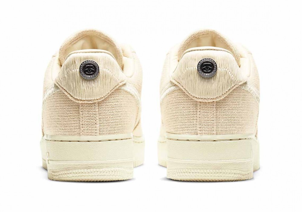Stussy x Nike Air Force 1 Low Fossil Stone para Hombre y Mujer