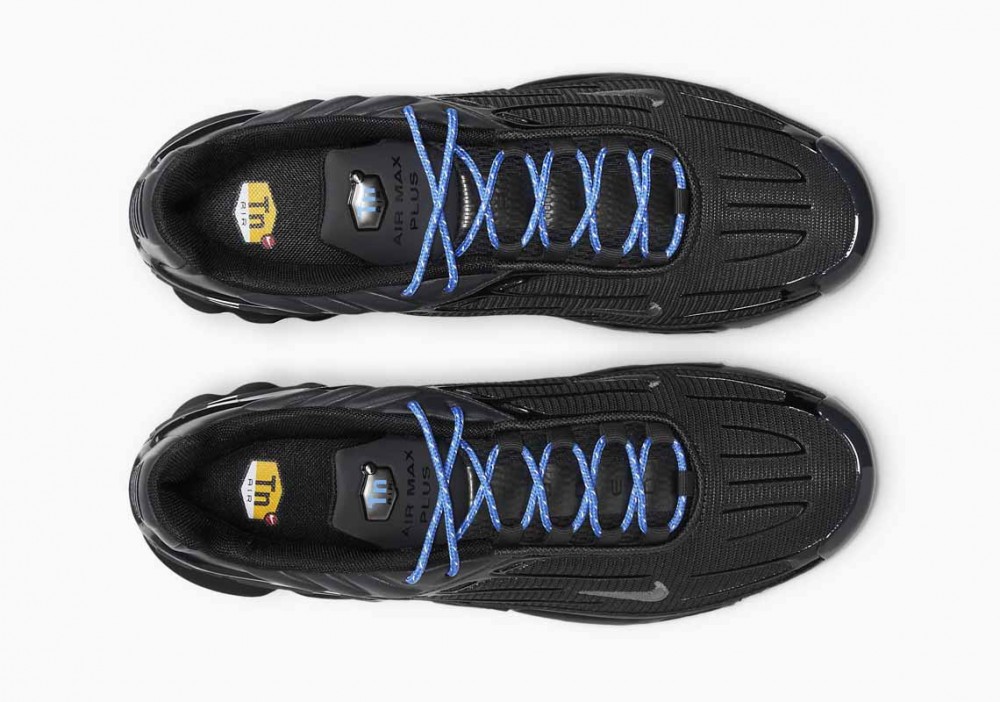 Nike Air Max Plus 3 Triple Negro Azul para Hombre