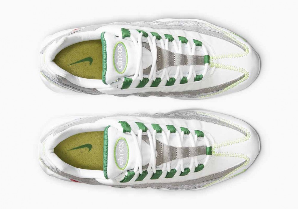 Nike Air Max 95 NRG Blanco Reciclado Verde Clásico para Hombre y Mujer