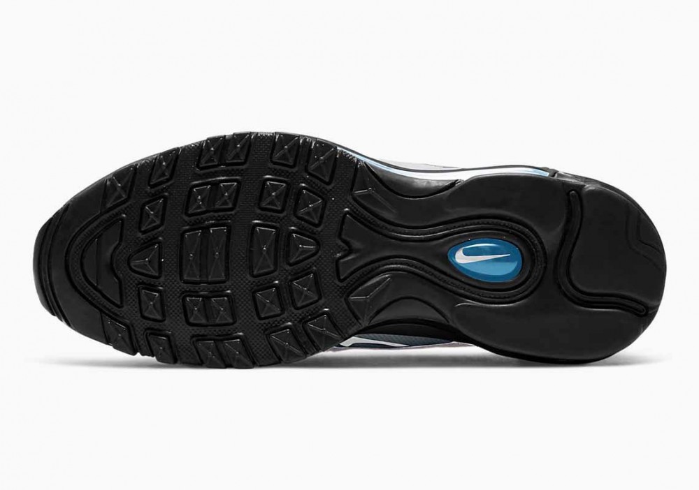 Nike Air Max 97 Blanco Negro Aqua Azul para Hombre y Mujer
