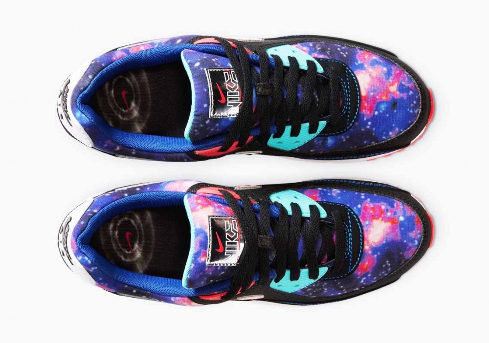 Nike Air Max 90 Supernova 2020 Negro Azul Estrellas para Hombre y Mujer