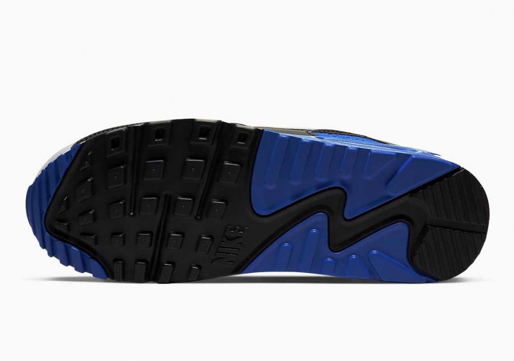 Nike Air Max 90 Hiper Royal Blanco Gris Partícula Azul para Hombre y Mujer