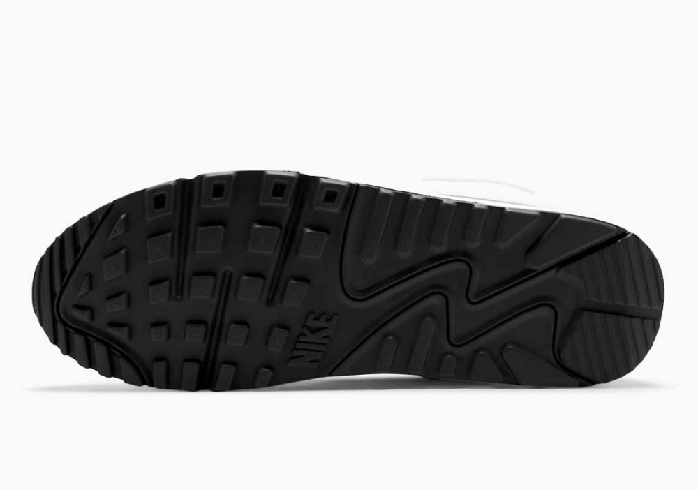 Nike Air Max 90 Blanco Limpio y Negro para Hombre y Mujer