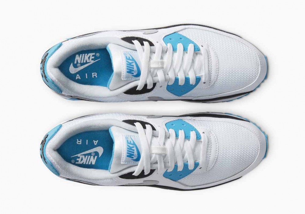 Nike Air Max III Blanco Negro Láser Azul para Hombre y Mujer