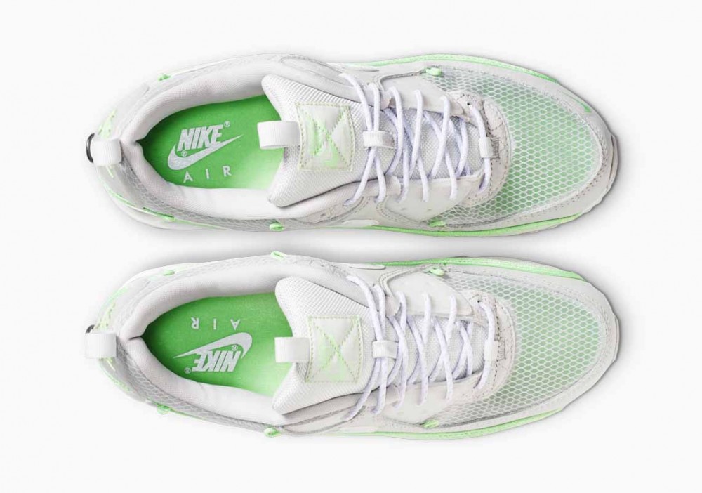 Nike Air Max 90 Vela Verde Neón Hueso Claro para Hombre