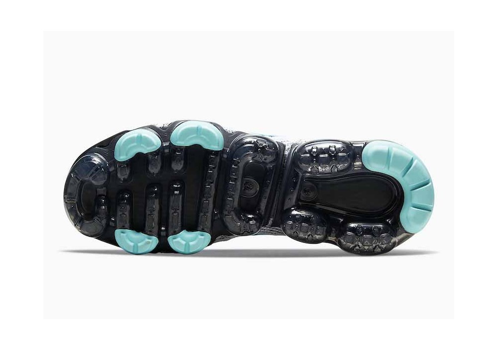 Nike Air VaporMax Flyknit 3 Blanca Negra Tiffany Verde Azulado para Hombre y Mujer