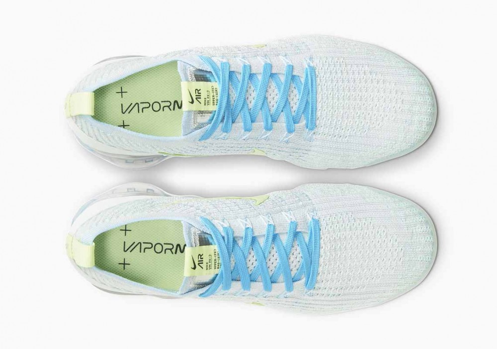 Nike Air VaporMax Flyknit 3 Azul Báltico Apenas Voltio para Hombre y Mujer