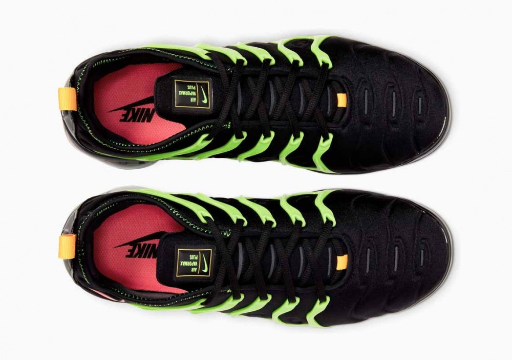 Nike Air VaporMax Plus Negro Verde Lima para Hombre