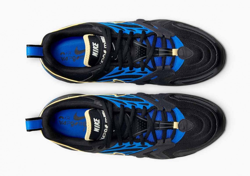 Nike Air VaporMax EVO Negro Azul Dorado para Hombre