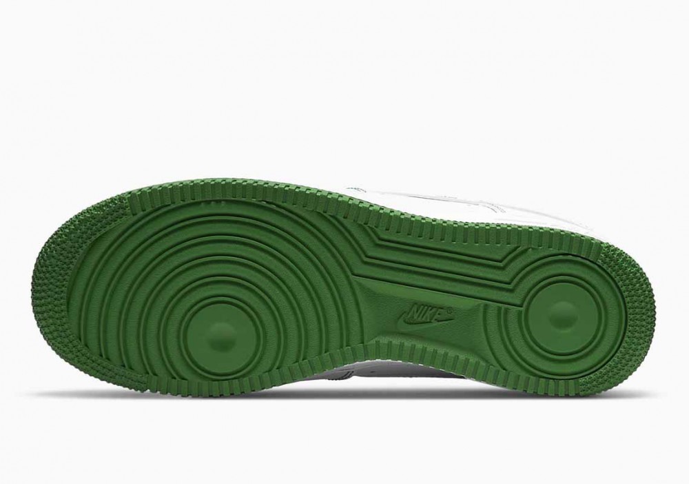 Nike Air Force 1 Bajo Puntada de Contraste Blanco Verde Pino para Hombre y Mujer
