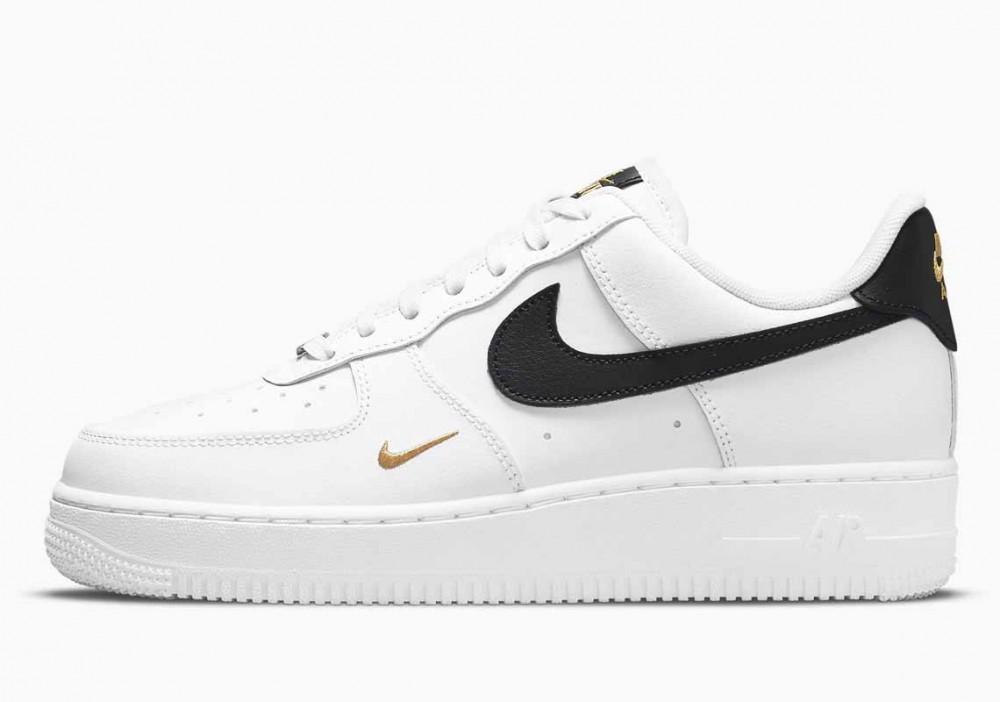 Nike Air Force 1 07 Essential Blanco Negro para Hombre y Mujer