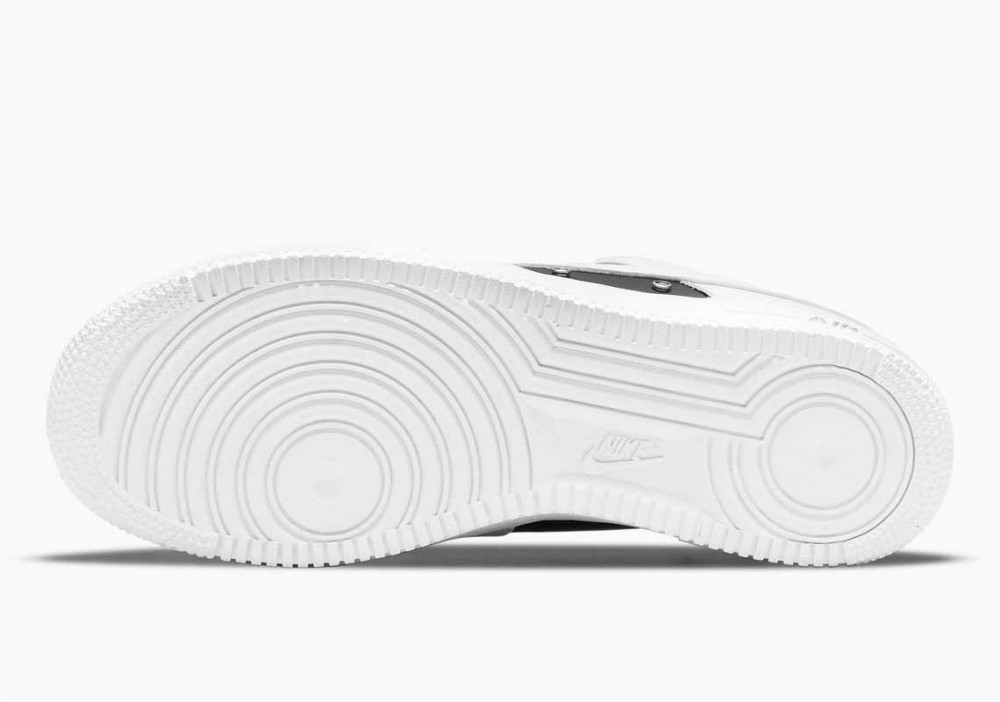 Nike Air Force 1 07 PRM Cadena Plateada Blanco para Hombre y Mujer
