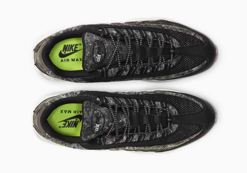 Nike Air Max 95 Mover a Cero Negro Verde Eléctrico para Hombre