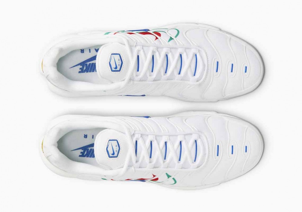Nike Air Max Plus Swoosh Multicolor Blanco para Hombre