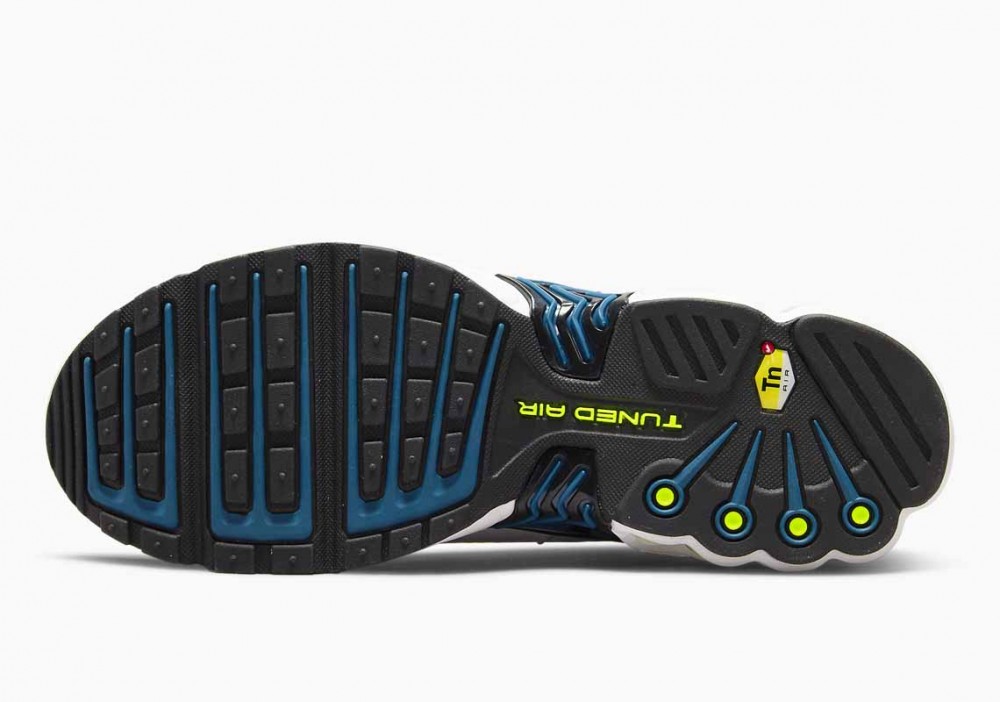 Nike Air Max Plus 3 Blancas Volt Azul Negras para Hombre