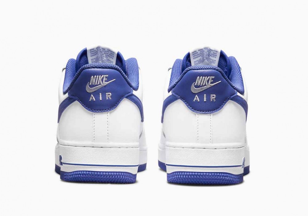 Nike Air Force 1 Bajo '07 Blanco Medio Azul para Hombre y Mujer