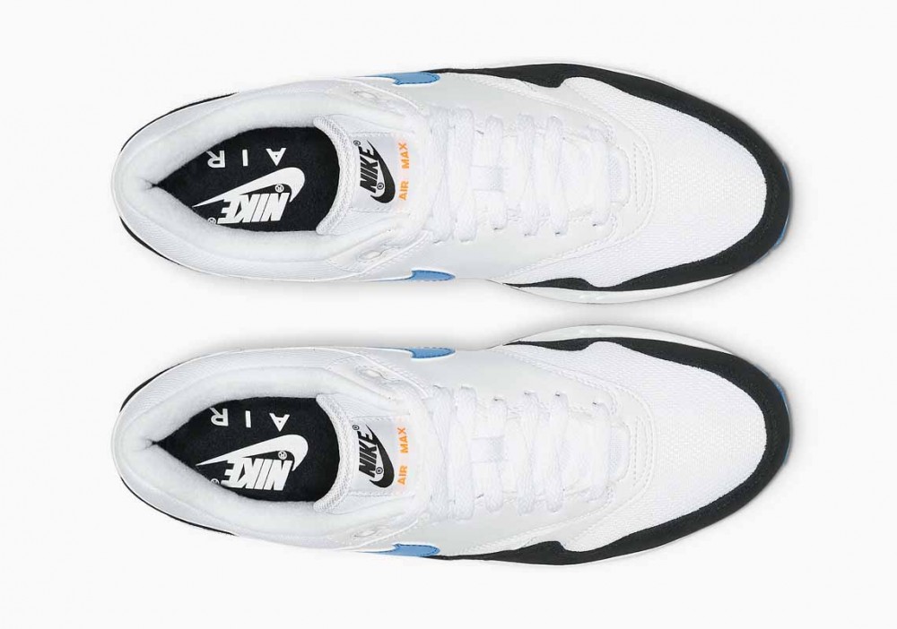 Nike Air Max 1 Blanco Azul Negro para Hombre