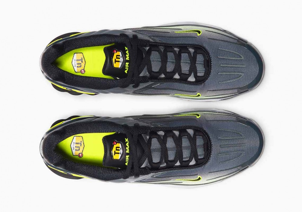 Nike Air Max Plus III Gris Humo Veneno Limón para Hombre