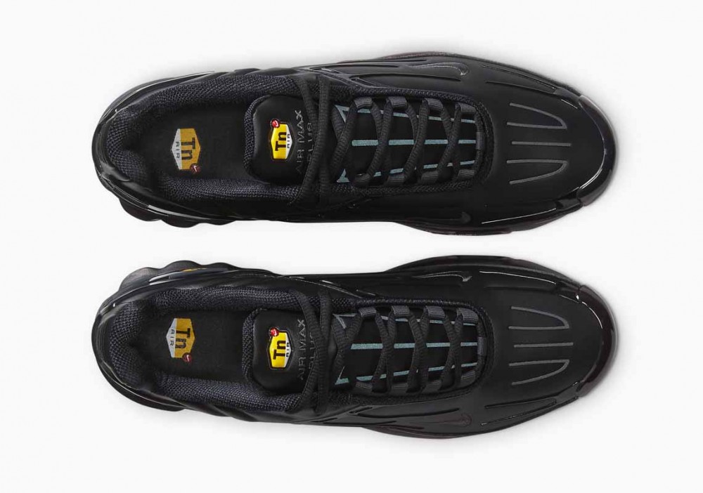Nike Air Max Plus 3 Cuero Triple Negro para Hombre