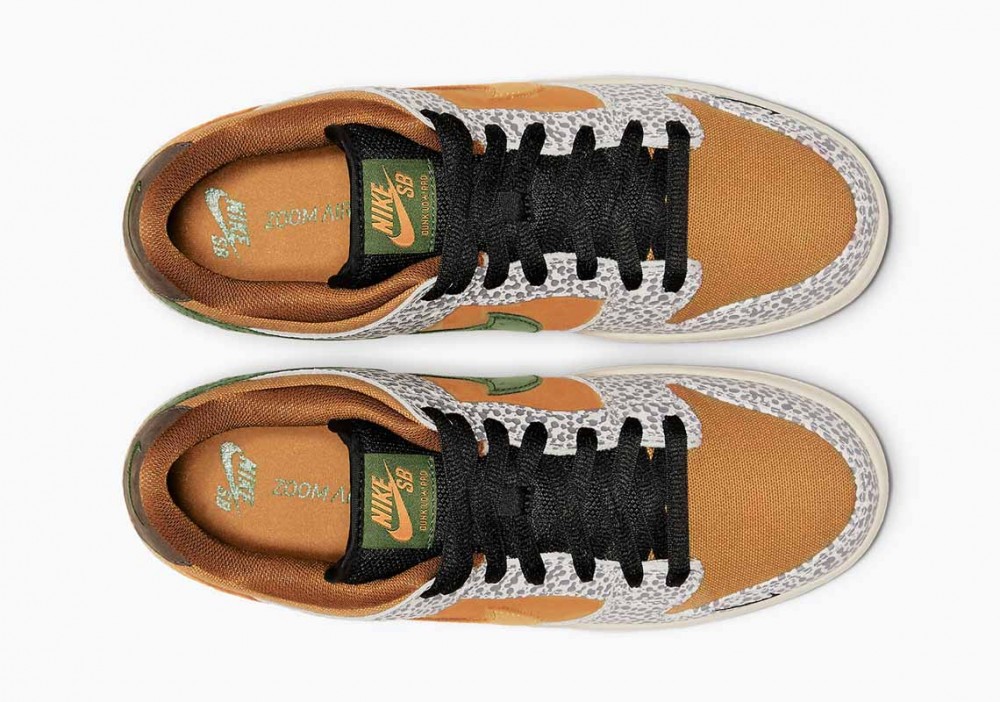 Nike SB Dunk Low Safari Cemento Gris Kumquat para Hombre y Mujer