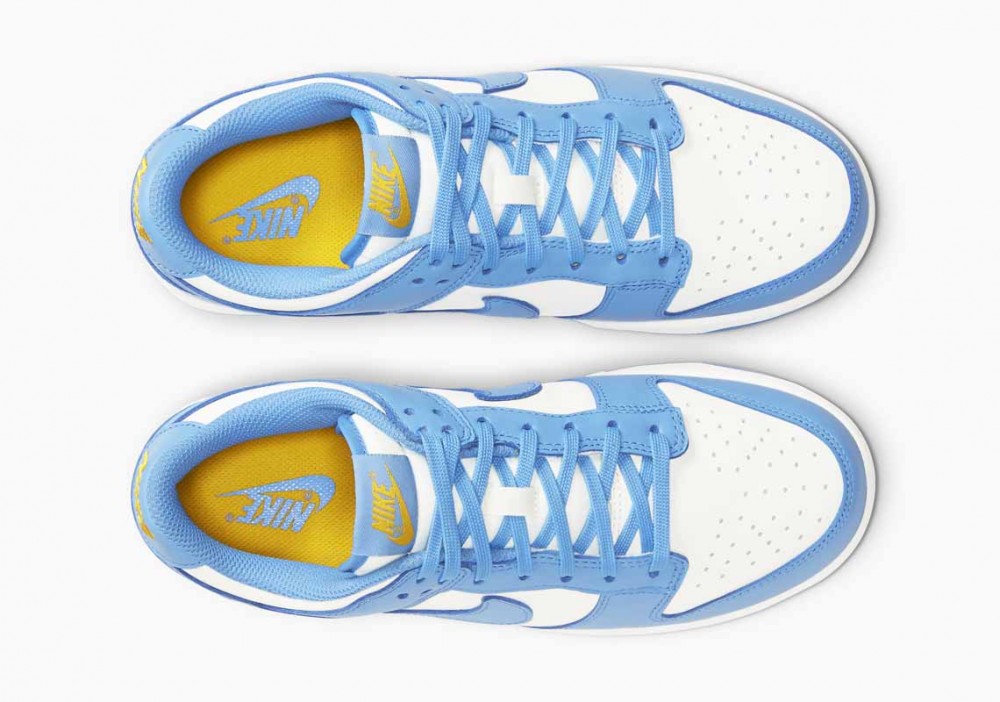 Nike Dunk Low Coast Carolina del Norte Azul para Hombre y Mujer