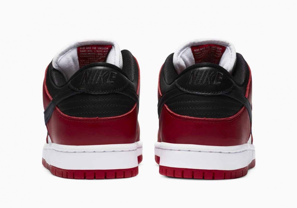 Nike SB Dunk Low J-Pack Chicago Blanco Rojo Negro para Hombre y Mujer