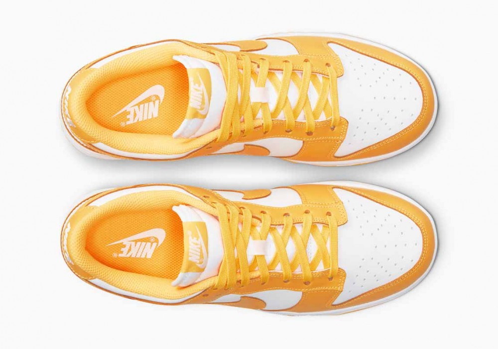 Nike Dunk Low Laser Naranja Blanco para Hombre y Mujer