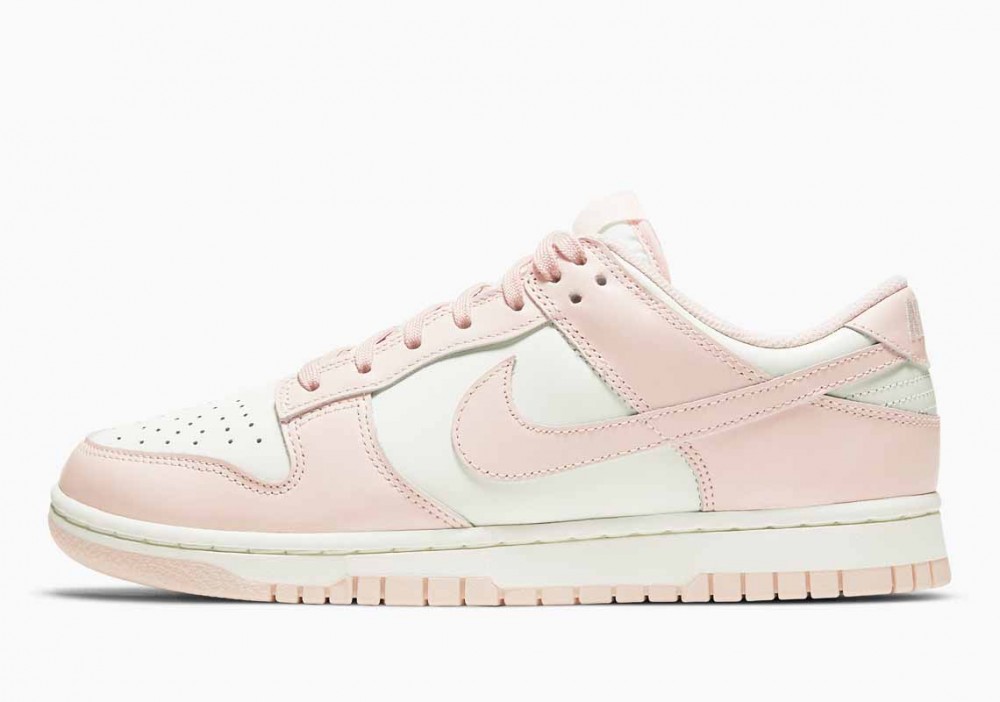 Nike Dunk Low Orange Pearl Rosa Blanco para Mujer