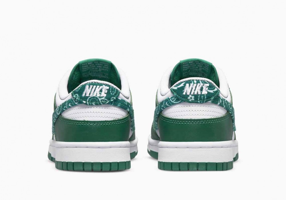 Nike Dunk Low Essential Paisley Pack Verde Malaquita para Hombre y Mujer