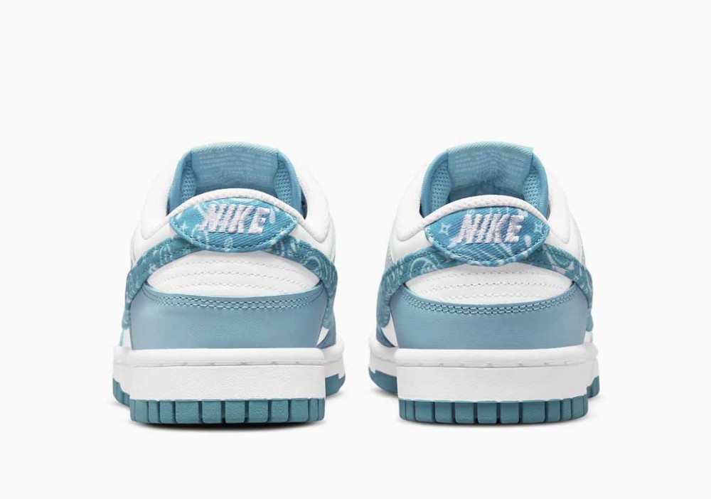 Nike Dunk Low Essential Paisley Azul Desgastada para Hombre y Mujer