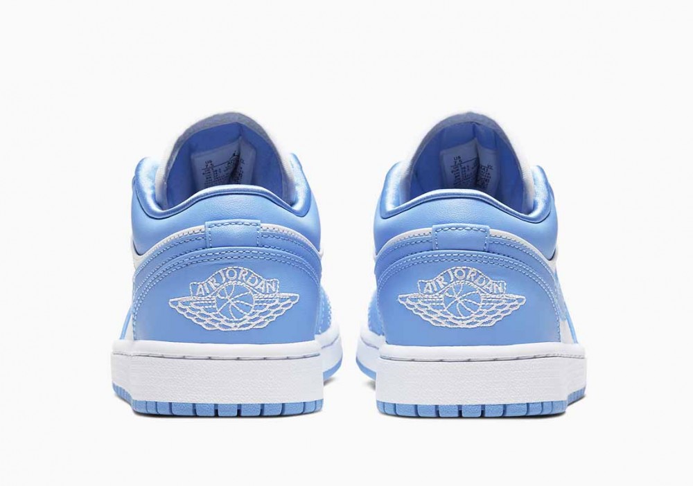Air Jordan 1 Low UNC Azul Blanco para Hombre y Mujer
