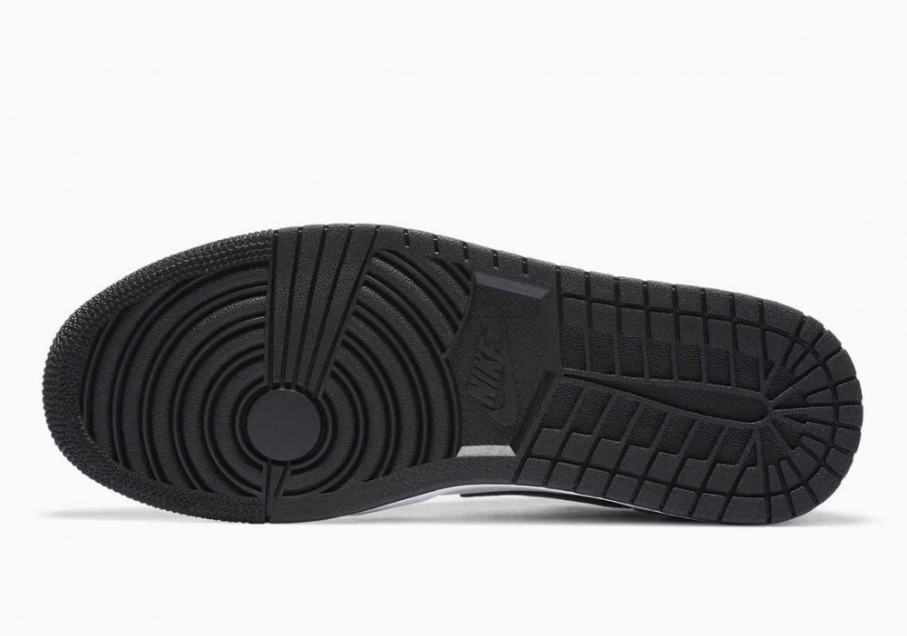Air Jordan 1 Low Gris Humo Claro Blanco Negro para Hombre y Mujer