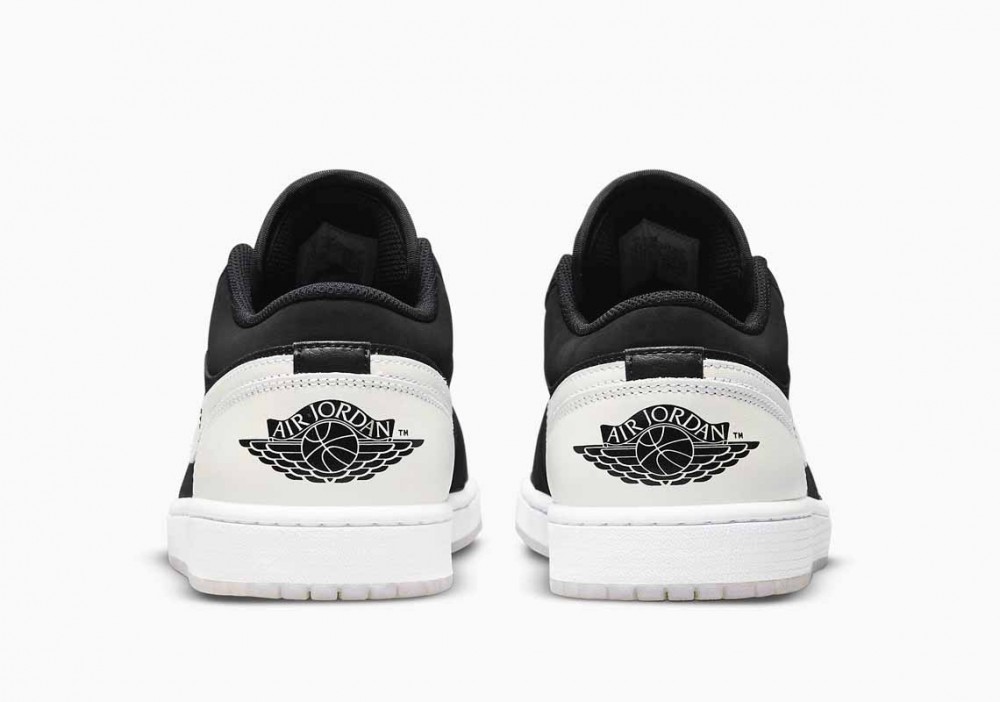 Air Jordan 1 Low SE Diamond Blanco y Negro para Hombre y Mujer