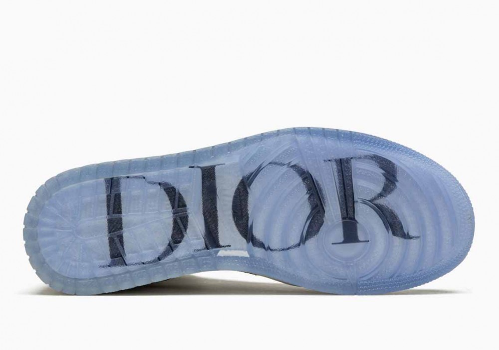 Dior x Air Jordan 1 Retro High Lobo Gris para Hombre y Mujer