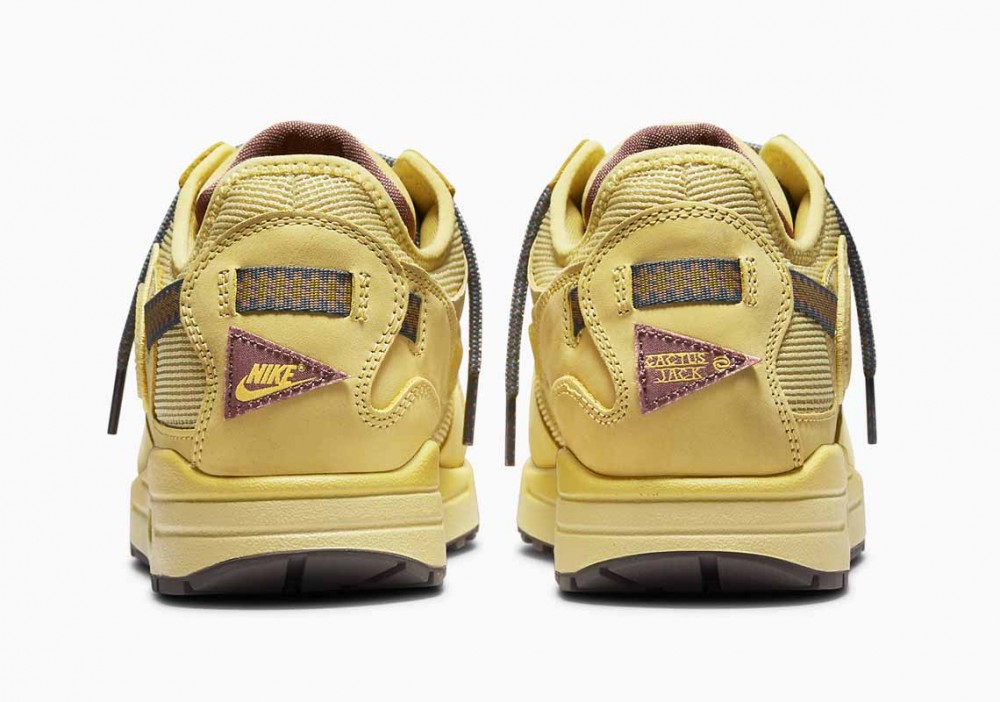 Travis Scott x Nike Air Max 1 Saturn Dorado para Hombre y Mujer
