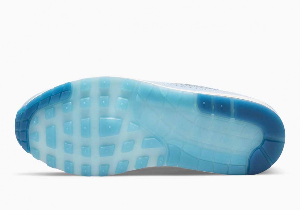 Nike Air Max 1 Premium Blueprint Blanco Azul Marino Oscuro para Hombre y Mujer