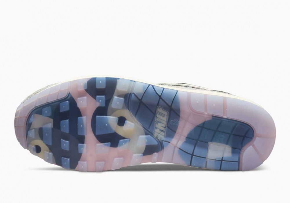 Kasina x Nike Air Max 1 Won-Ang Gris Azul para Hombre y Mujer