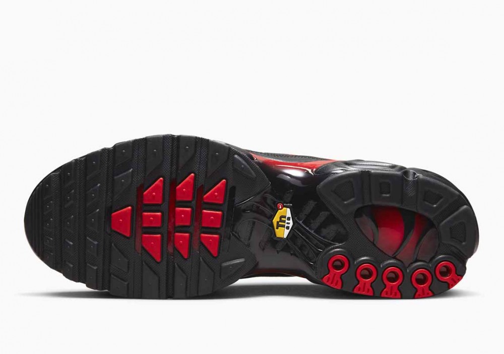 Nike Air Max Plus Bred Reflective Negro Rojo para Hombre