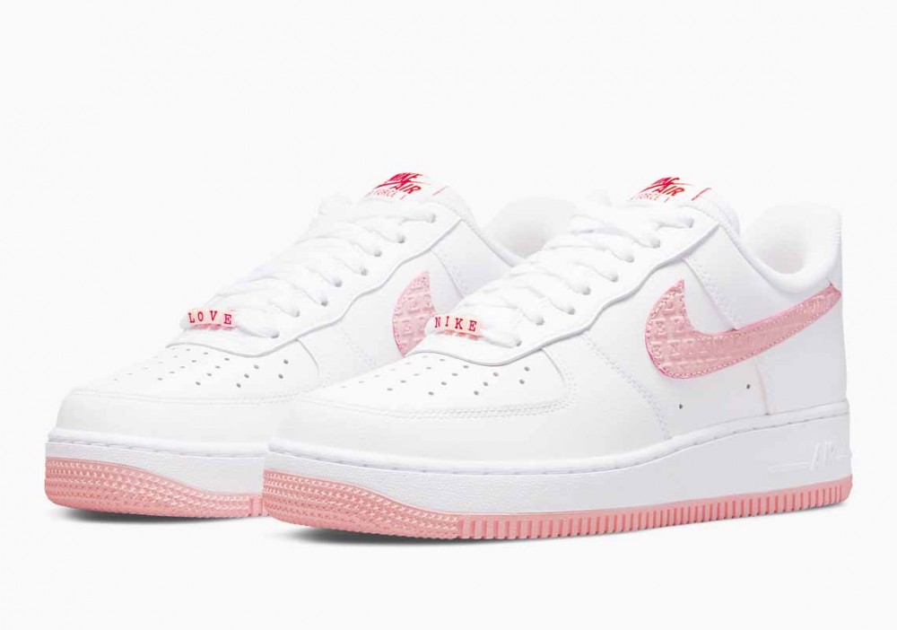 Nike Air Force 1 Low Día de San Valentín 2022 Atmósfera Blanca para Mujer