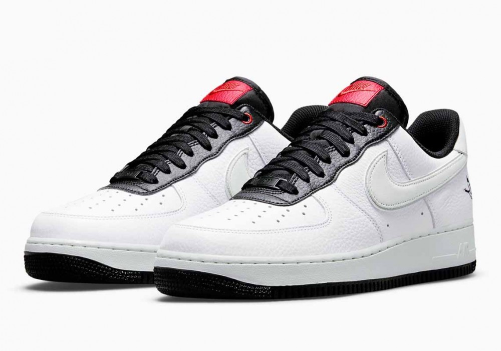 Nike Air Force 1 Low '07 LX Crane Blanco Negro Chile Rojo para Hombre y Mujer