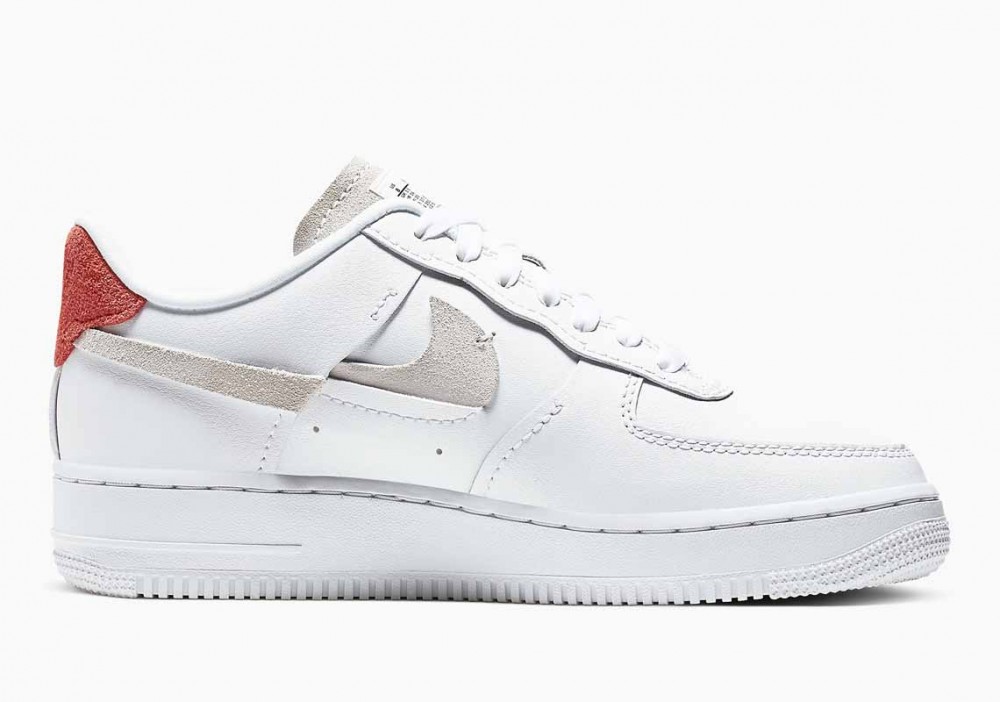 Nike Air Force 1 '07 LX Vandalized Blanco Gris para Hombre y Mujer