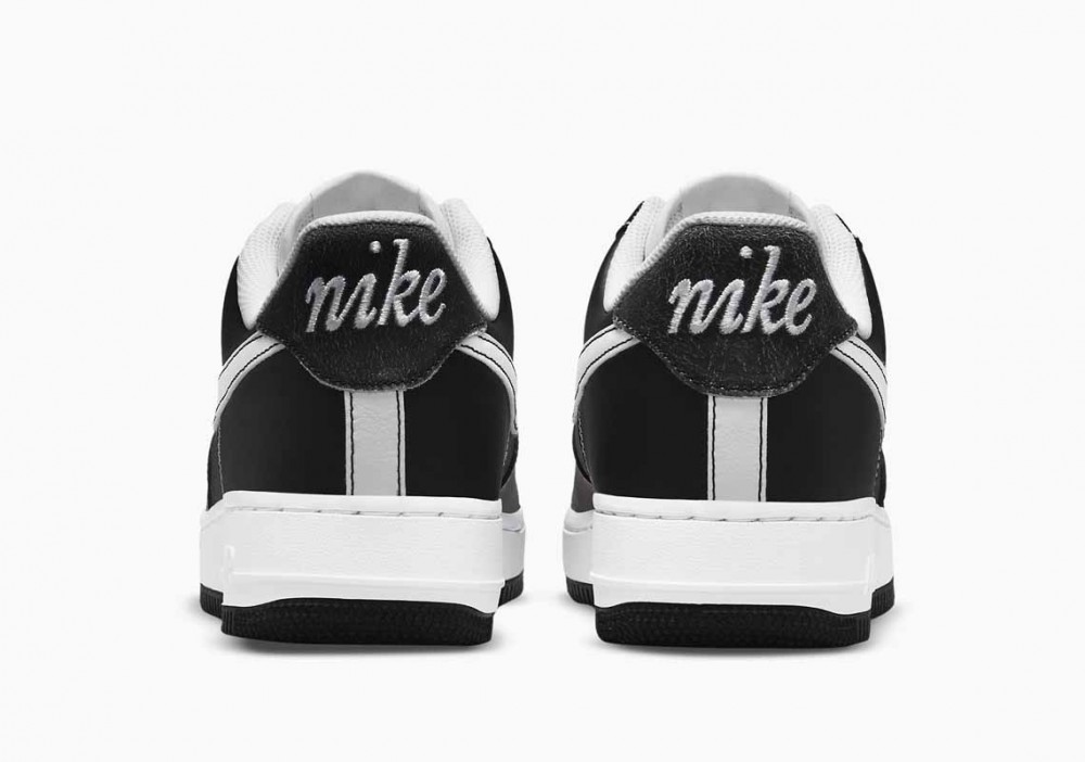 Nike Air Force 1 '07 Primer Uso Negro Blanco para Hombre y Mujer