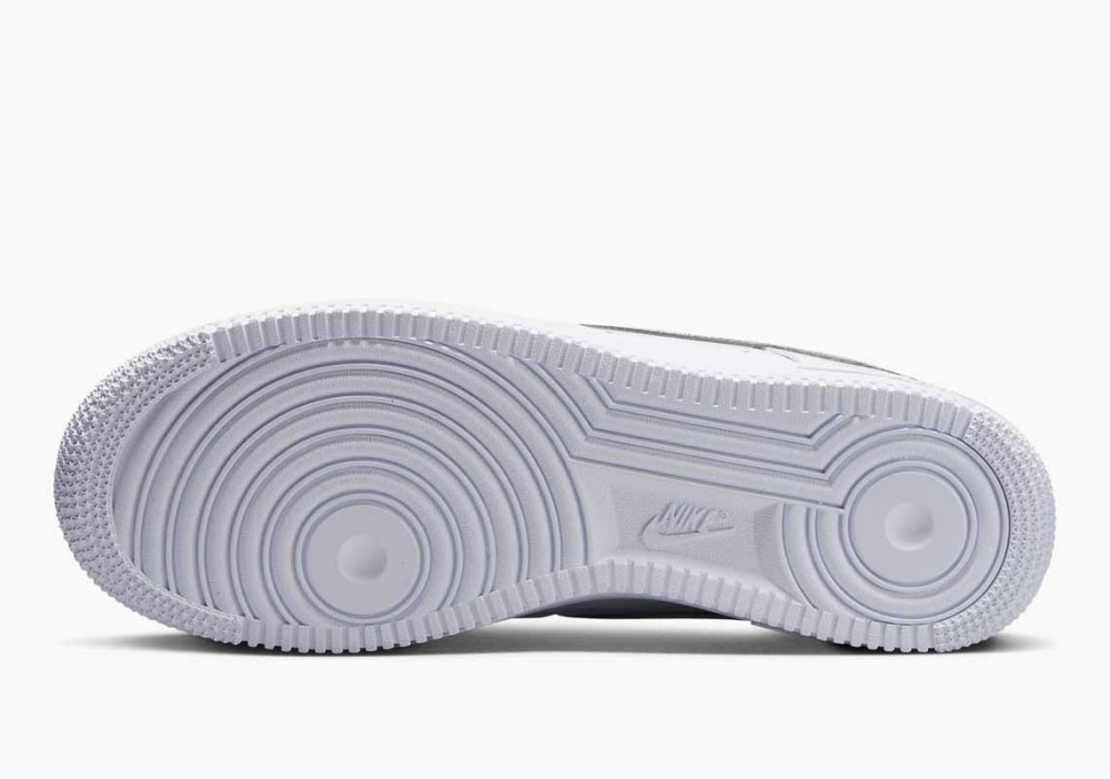 Nike Air Force 1 Bajo NOLA Blancas Metálicas Doradas para Hombre y Mujer