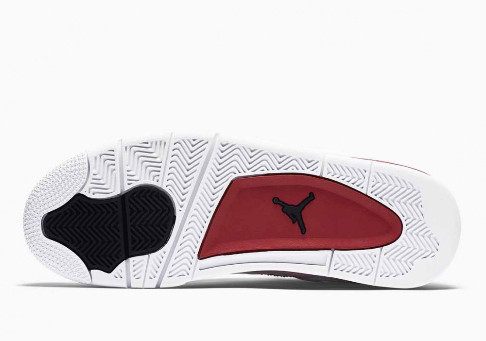 Air Jordan 4 Retro Alternate 89 Blanco Gimnasio Rojo para Hombre y Mujer