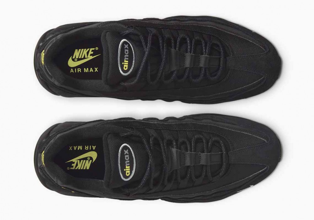 Nike Air Max 95 Negro Amarillo Huelga para Hombre