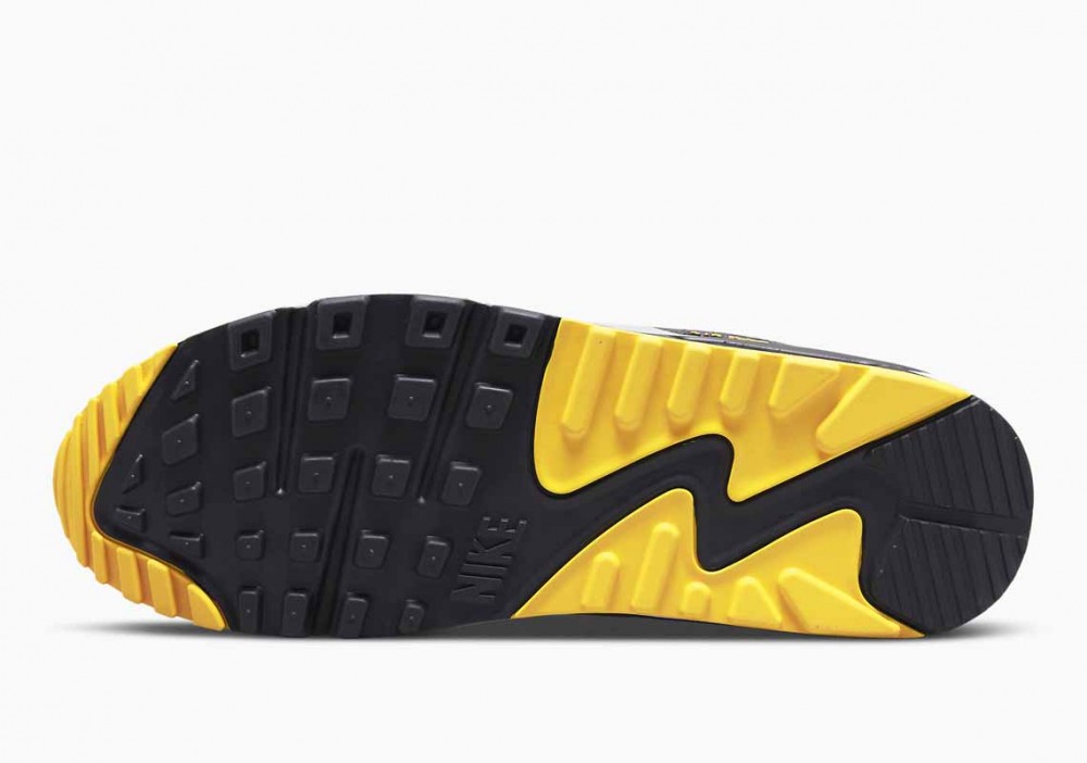 Nike Air Max 90 Batman Gris Lobo Negras Dorado para Hombre y Mujer