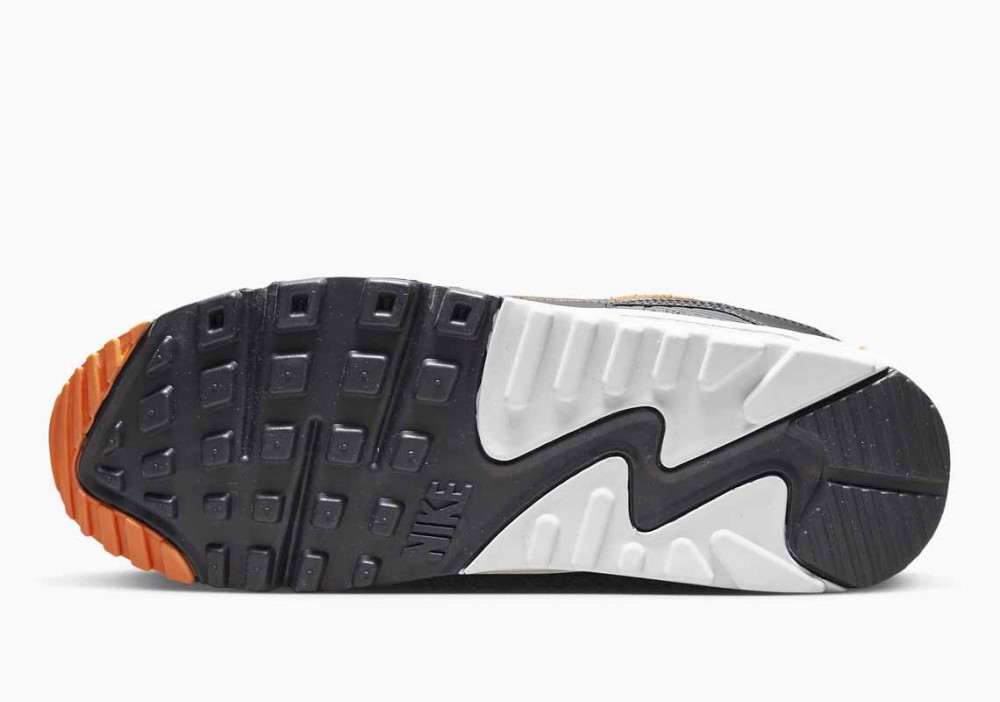 Nike Air Max 90 Blanco Naranja Negro Gris para Hombre