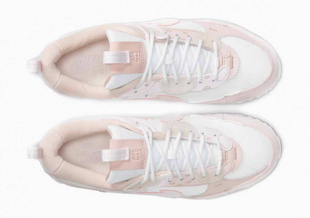 Nike Air Max 90 Futura Blanco Cumbre Rosado Ligero para Mujer