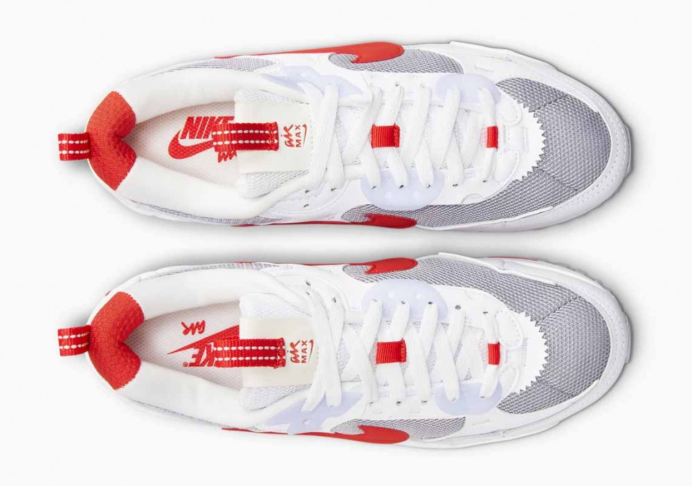 Nike Air Max 90 Futura Blanco Picante Rojo para Hombre