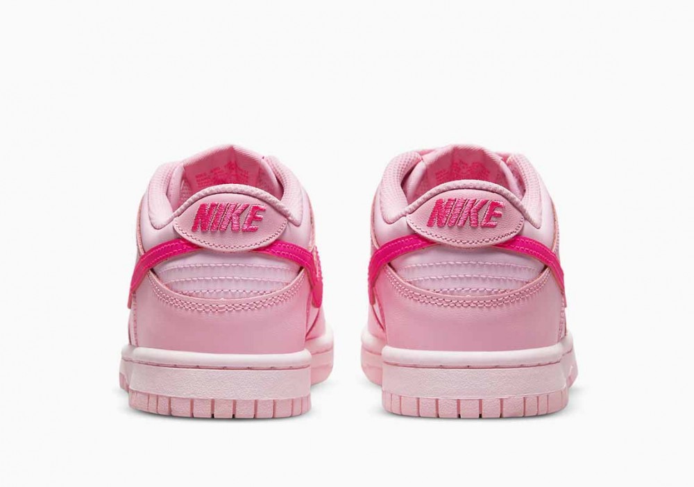Nike Dunk Low Triple Rosa para Mujer